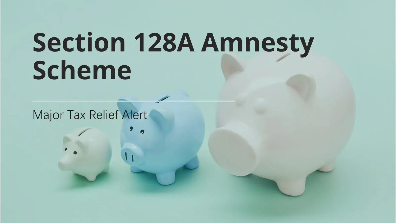 Major Tax Relief Alert: Understand the New Section 128A Amnesty Scheme in Budget 2024