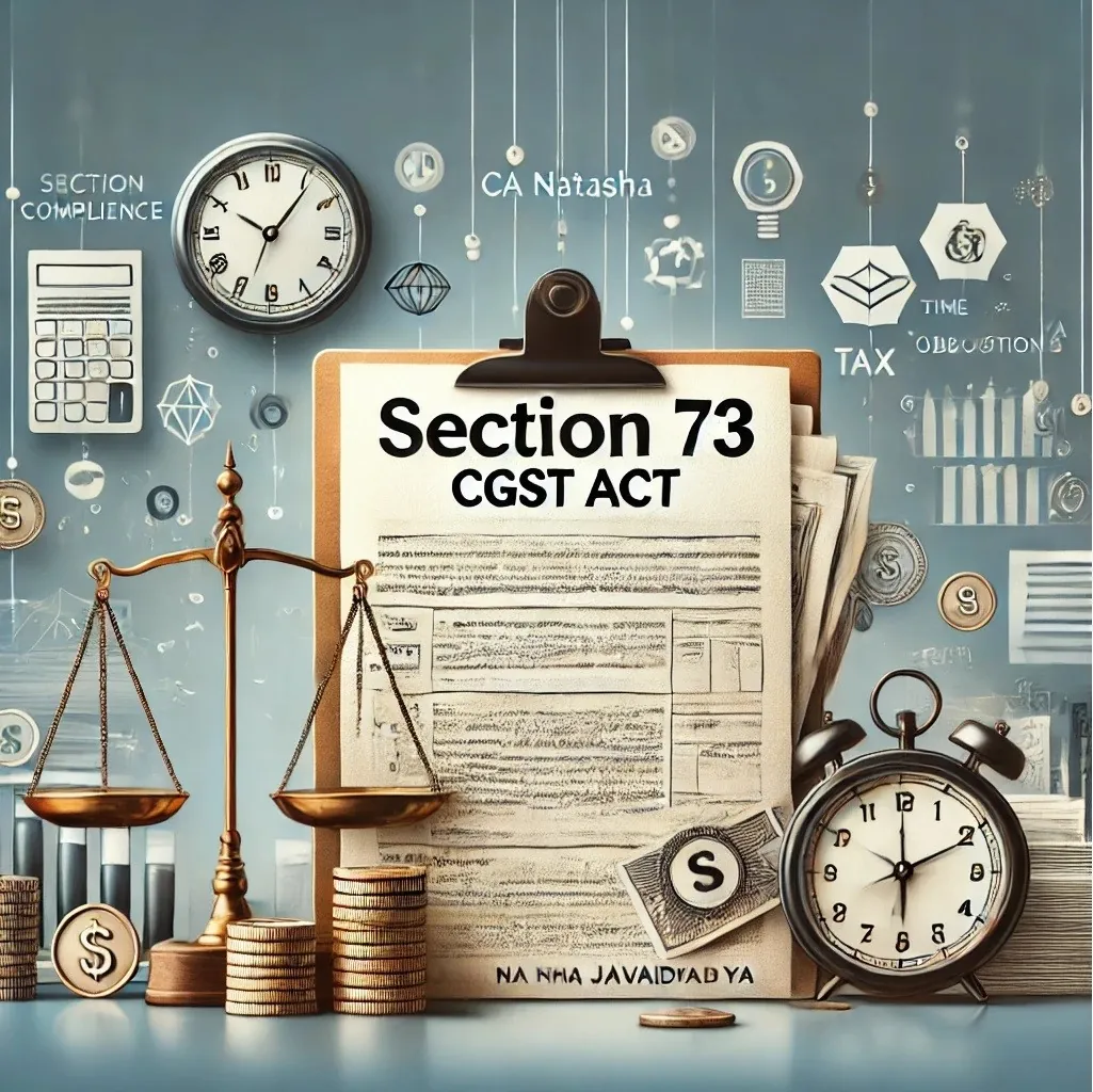 Understanding Section 73 of CGST Act: Key to Tax Compliance